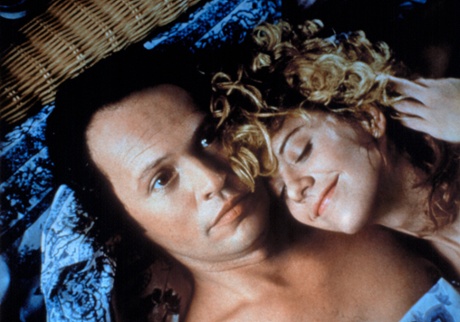 A still from the film WHEN HARRY MET SALLY, Billy Crystal, Meg Ryan, 1989