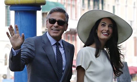 George Clooney and British lawyer Amal Alamuddin