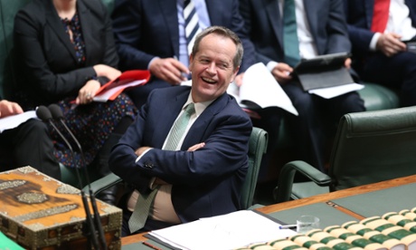 Bill Shorten during question time.