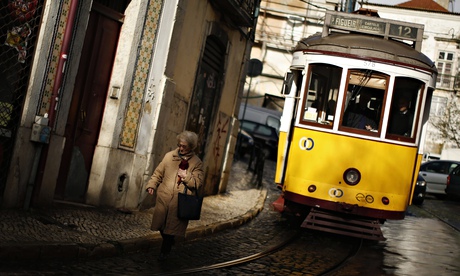 Tram in Lisbon