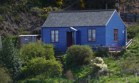 The Blue Cabin exterior