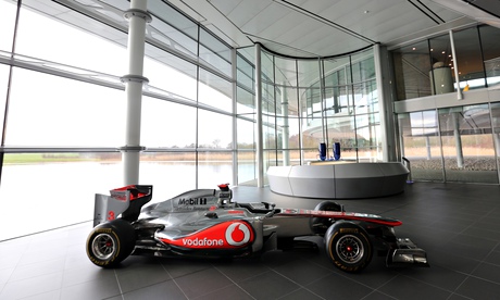 McLaren Group's factory in Working