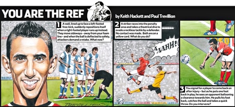 Angel Di Maria You are the Ref