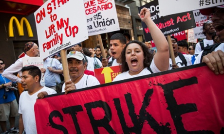 Fast food strike