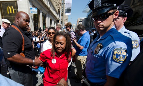 Fast food protests