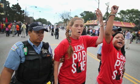 Fast food protests