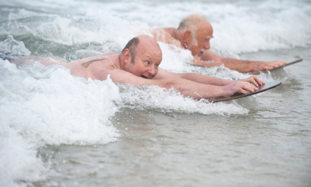 World Bellyboard Championships, Chapel Porth, Cornwall