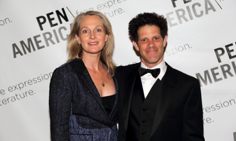 Piper Kerman with her husband, Larry Smith.