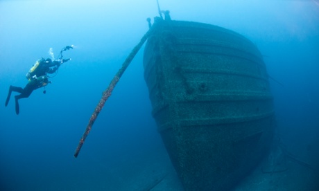 Shipwreck alley