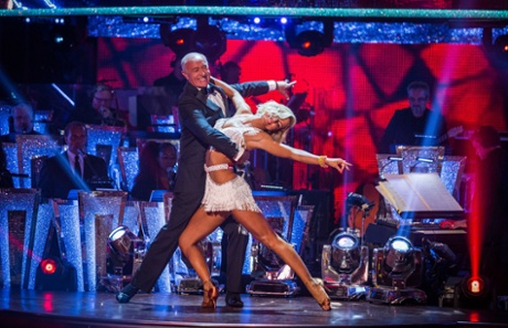 Len Goodman struts his stuff in the Strictly Come Dancing launch episode