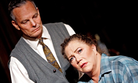 Bill Irwin and Kathleen Turner in Who's Afraid of Virginia Woolf? at the Apollo theatre in 2006