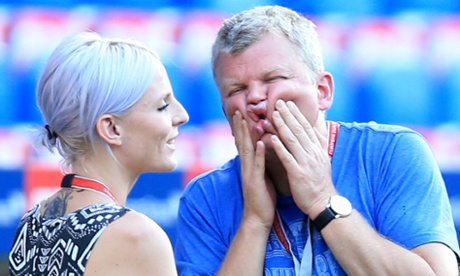 ITV presenter Adrian Chiles at the St Jakob-Park Stadium, Basel, before England's Euro 2016 qualifier against Switzerland.