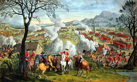 The Battle of Culloden, 1746, the last battle of the Jacobite rising under Charles Edward Stuart