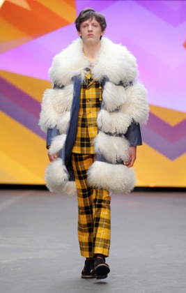 A model at Topman Design