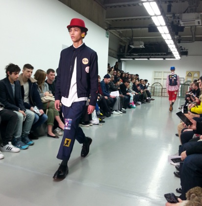 Hovers at Kit Neale, London Men's Fashion week