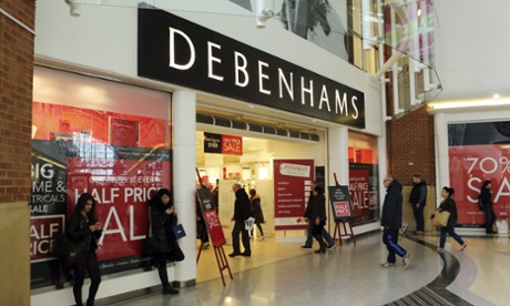 Is a surprise in store at Debenhams?