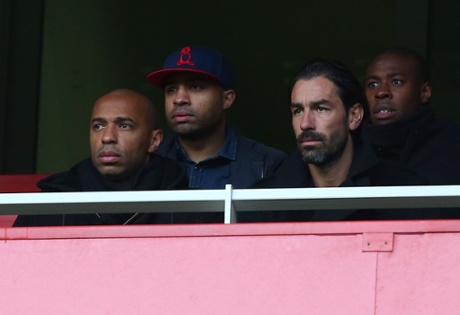 Thierry Henry and Robert Pires.