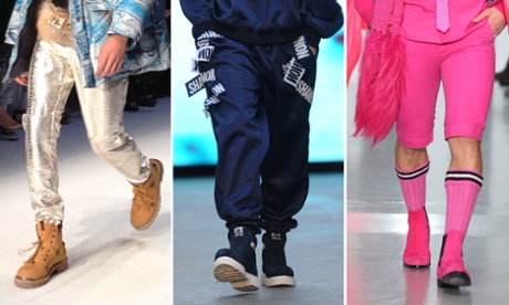 Boots at Moschino, Christopher Shannon and Sibling