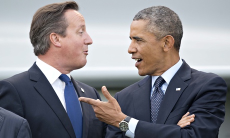 David Cameron and Barack Obama
