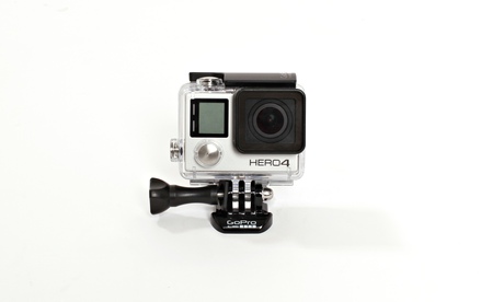 A GoPro camera