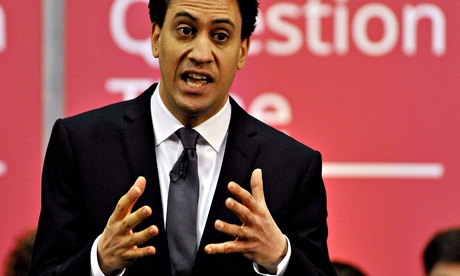 Ed Miliband in Stevenage