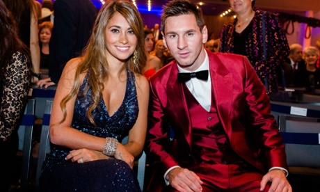Antonella Roccuzzo and Leo Messi