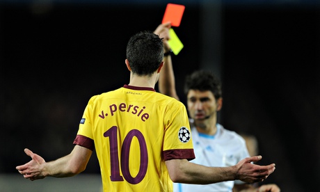 Robin van Persie, then of Arsenal