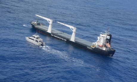 Thor Commander off Great Barrier Reef