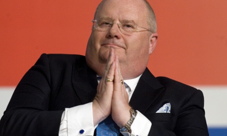 The communities secretary Eric Pickles is 