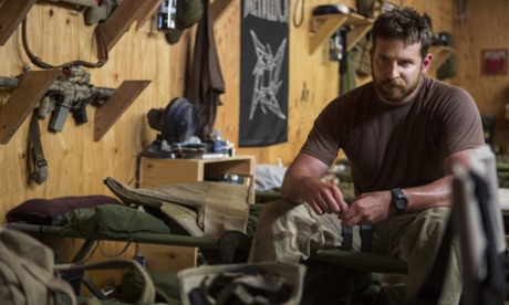 Bradley Cooper in American Sniper.