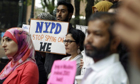 NYPD Muslim protest