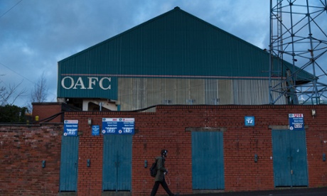 Boundary Park, home of Oldham Athletic.