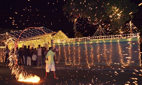 Festival of light celebrations