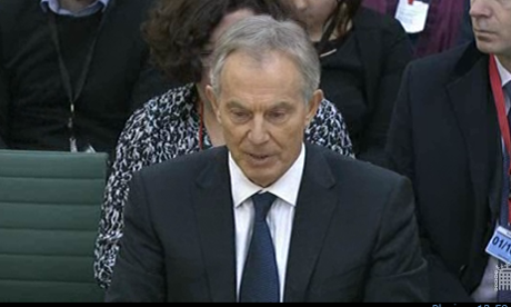 Tony Blair at the Northern Ireland affairs committee