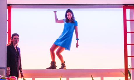 Willemijn Verkaik (Paulina) and Anna Skellern (Candela) in Women on the Verge of a Nervous Breakdown.