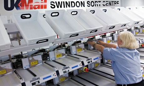 UK Mail sorting centre