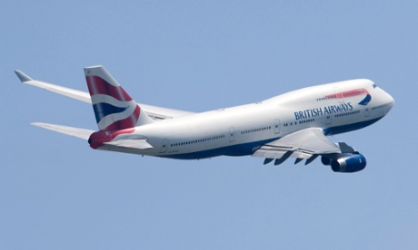 British airways flight