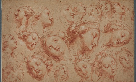 Study of Heads by Michel Corneille the Younger