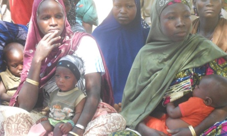 Women receiving training on community involvement in the delivery of care.