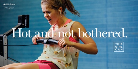 Sport England's This Girl Can billboard ad