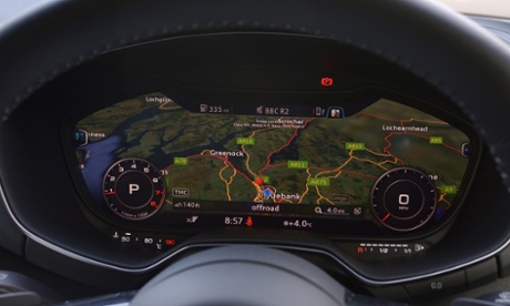 Dial it up: the revolutionary 'virtual cockpit'.