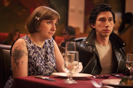 Hannah and Adam in a scene from Girls