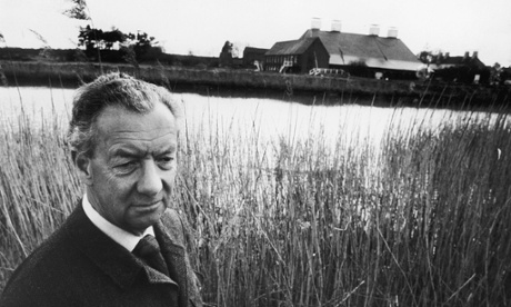 Benjamin Britten at Snape Maltings in 1970.