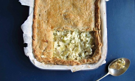 The perfect cheese and onion pie