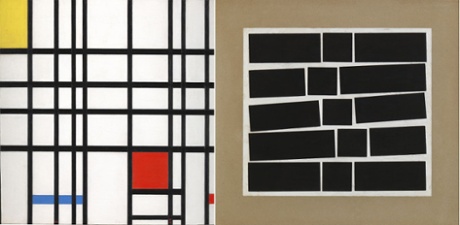 abstact art Whitechapel Gallery Piet Mondrian Hélio Oititica.