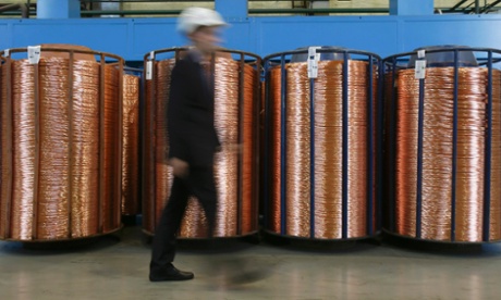 The fall in commodities prices is spooking world markets.