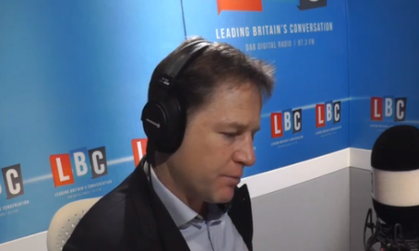 Nick Clegg on LBC