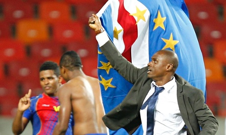 Cape Verde's coach Luís Antunes 
