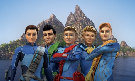 The new-look Tracy brothers in Thunderbirds are Go!