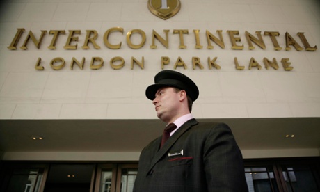 Intercontinental Hotel on Park Lane, London. Photo: 1exposure/Alamy